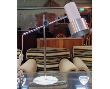 An Italian 1970s adjustable lamp by Prova.  