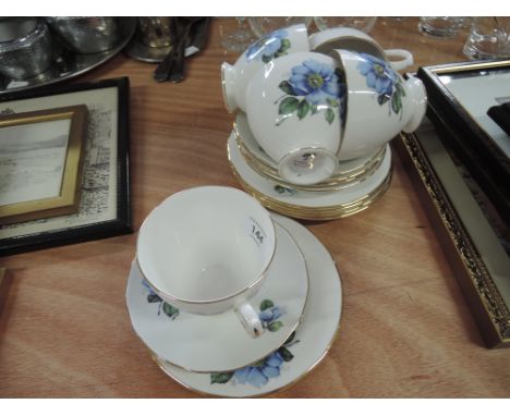 A part Gainsborough tea service 