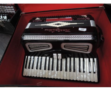 A Martin Lukins piano accordion