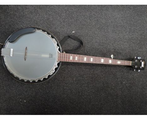 A vintage Lorenzo banjo
