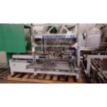 OK Durable case erector. Bottom tape only, Speeds up to 10 cpm, 120 volt VAC single phase,