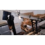 3-1/2 in wide X 7 ft long Dorner belt conveyor, 3100 Series RIGGING FEE: TBD