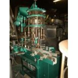 Consolidated Capper M/N: D-6-F, with machine mounted sorter, fixed head, comes with 8 ft long x 3.25