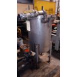 50 Gal Stainless Steel single walled tank RIGGING FEE: $50