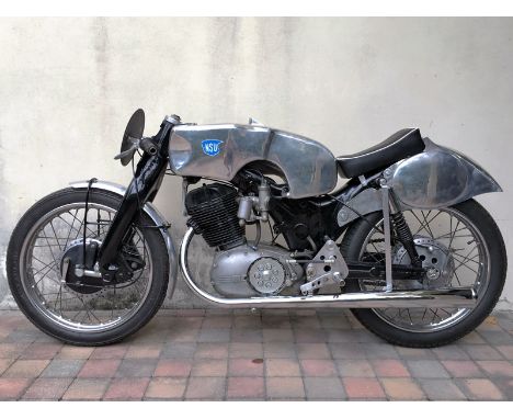 - Built using road engine using correct Sportmax components- Ridden by Austrian rider Horst Zimmerman in the 1950s- From prom