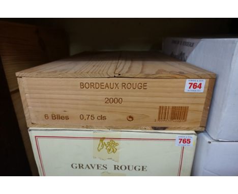A case of six 37.5cl bottles of Heritage de Chateau Thieulley, 2000, in owc. (6) PLEASE NOTE: ADDITIONAL VAT ON THE HAMMER PR