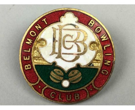 GROUP OF COLLECTORS ITEMS,including papier mache snuff boxes, bone sewing tools, medals and badges