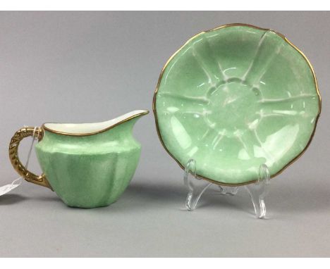 WEDGWOOD 'CLEMENTINE' PATTERN PART TEA SERVICE,along with other tea ware including Royal Worcester, Royal Stafford and Royal 