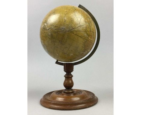 SMITH'S TERRESTRIAL GLOBE,a table top globe of small proportions, inscribed '...showing the latest discoveries to the present