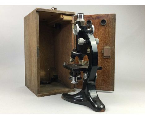 BECK LONDON MODEL 29 MICROSCOPE,together with a Cooke [et al.] dumpy level, a Watts Sitesquare and Koizumi Compensating Plani