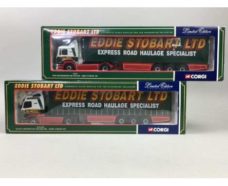 FOUR CORGI HAULAGE MODELS,comprising CC12401, 75702, CC13756 and CC13754, all boxed