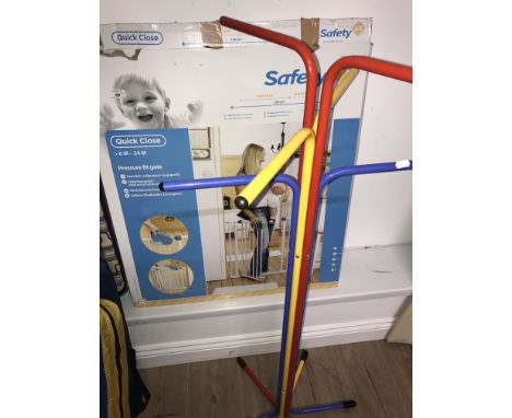 CHILD'S SAFETY GATE , CHILD'S COAT HANGER