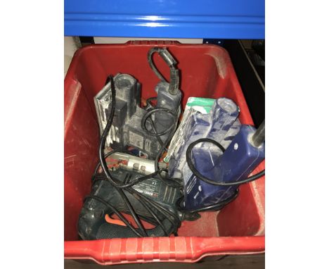 1 BOX OF ELECTRICAL TOOLS - SANDERS