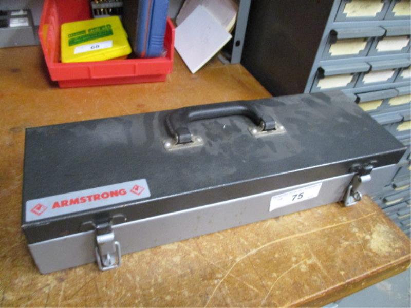 Armstrong Tool Box w/ Assorted Wrenches