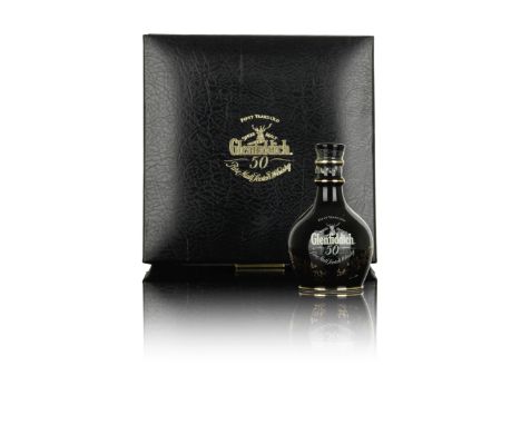  Glenfiddich-50 year oldDistilled, matured &amp; bottled at The Glenfiddich Distillery.Ceramic bottle. In original presentati