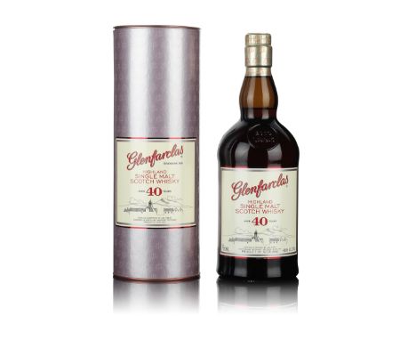  Glenfarclas-40 year oldDistilled &amp; bottled by J &amp; G Grant. Imported by Sazerac Company Inc.In original tube. Good la