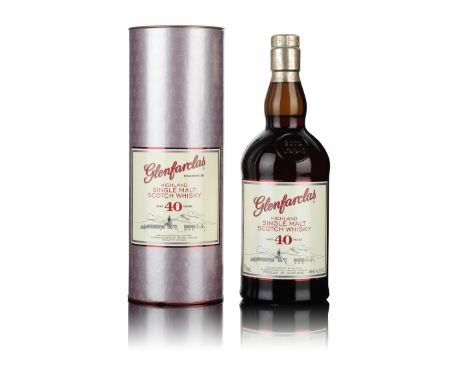  Glenfarclas-40 year oldDistilled &amp; bottled by J &amp; G Grant. Imported by Sazerac Company Inc.In original tube. Good la