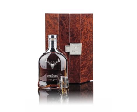  Dalmore-45 year oldDistilled and bottled at Dalmore Distillery, Alness.In original presentation case and stopper, accompanie