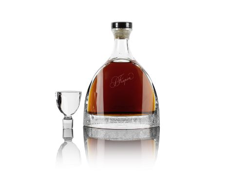  Frapin-In honour of Jehan Frapin1 of 1 Rogaska Crystal decanter. Grande Champagne.Elaborated exclusively for 'La Part des An