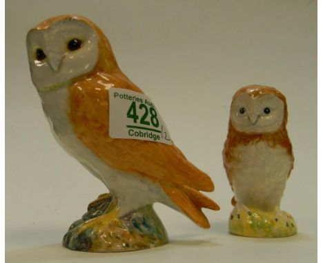 Beswick Owls: model 2026 &amp; smaller item(2) 