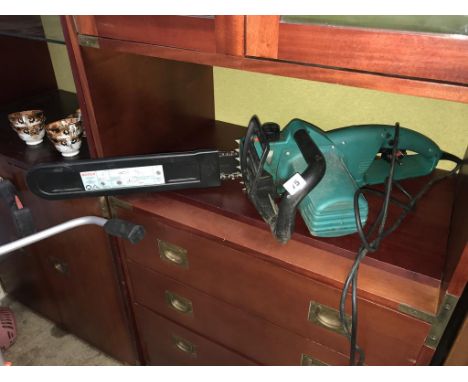 An electric chainsaw