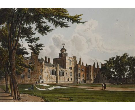 Ackermann (R[udolph], publisher). The History of The Colleges of Winchester, Eton, and Westminster; with The Charter-House, T