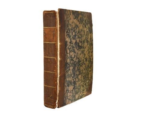 Burckhardt (John Lewis). Travels in Syria, and the Holy Land. London: John Murray, 1822, first edition, quarto, half-title, l
