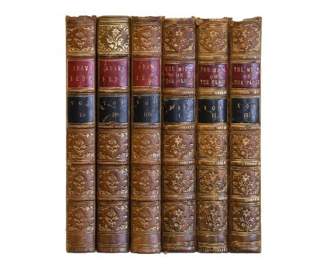 [Evans (Mary Ann)], George Eliot. Adam Bede.Edinburgh and London: William Blackwood and Sons, 1859, first edition, three volu