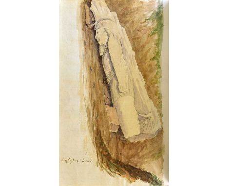 Egypt and the Middle East Travel Journals.[Mounsey (George W.)]. Three manuscript journal accounts of a trip through Egypt an