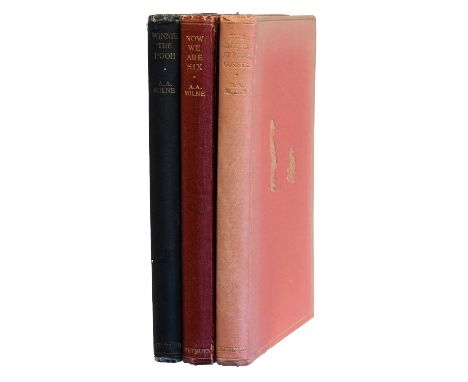 Milne (A.A.).Winnie-The-Pooh. London: Methuen, 1926, first edition, endpapers toned, scattered light finger-soiling, brown ma
