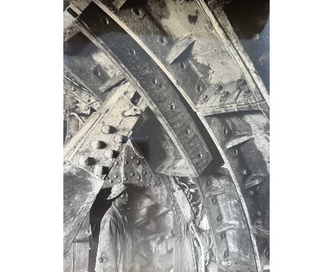 Holland Tunnel Construction.An album of approximately 120 photographs of the construction of the Holland Tunnel (originally t