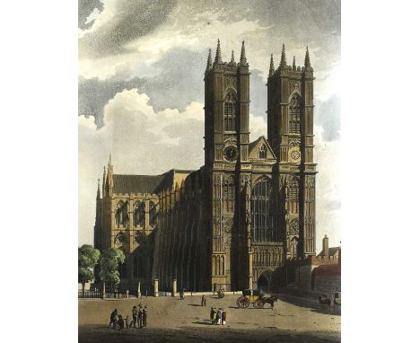 Ackermann (R[udolph], publisher).The History of The Abbey Church of St. Peter’s Westminster, Its Antiquities and Monuments.Lo