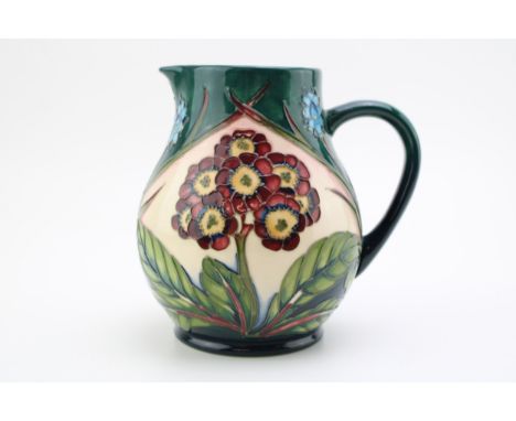 Moorcroft jug, Springtime at Home, 46/150, designed by Philip Gibson, signed on the base,  In good condition with no obvious 