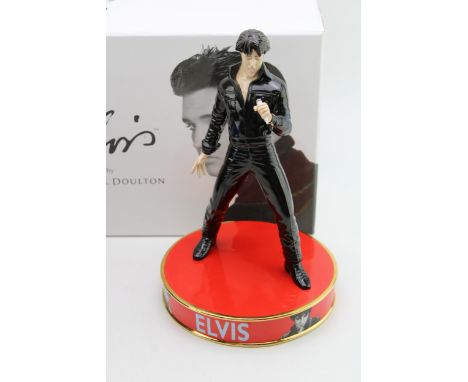Boxed Royal Doulton character figure Stand Up EP2, Elvis Presley.  Good condition.