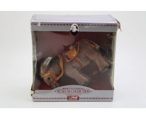 Steiff Museum Collection Donkey Replica 1931, 1988 - 1989, white tag 0126/20, Limited Edition of 4000. Height 20cm.  Toy very