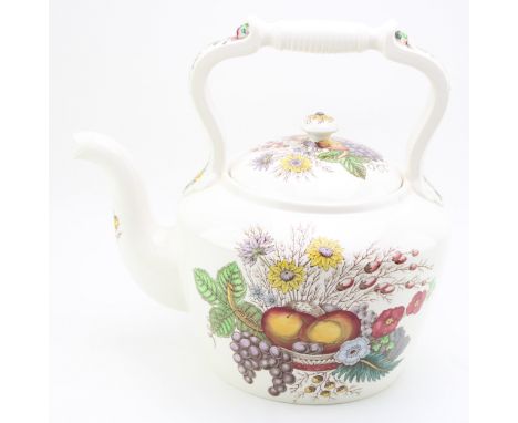 A large Spode 'Reynolds' S2188 teapot. Height 33cm.  Of first quality with no obvious signs of damage or restoration.