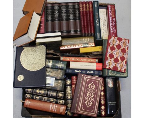 A quantity of books and Folio Society books to include Thomas Babington Macaulay; 'The History of England Volumes 1-5', 'The 