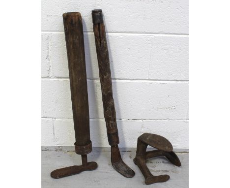 Three vintage cobblers' tools (3).