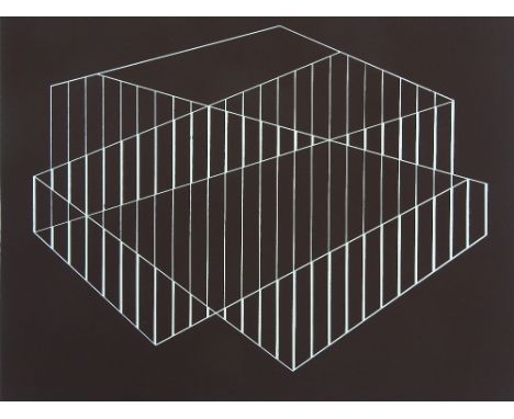 Josef Albers, screen print from Formulation Articulation, portfolio II 1972, image 15" x 12", unframed.