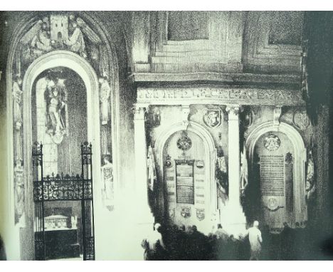 Fred Taylor, a collection of original lithograph posters, mainly ecclesiastical printers proofs, (11) unframed.