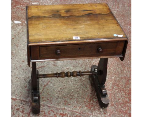 A 19th Century rosewood sofa table 