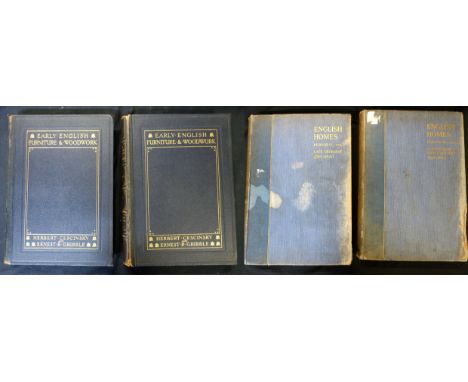 HERBERT CESCINSKY &amp; ERNEST R GRIBBLE: EARLY ENGLISH FURNITURE AND WOODWORK, London, George Routledge, 1922, 1st edition, 