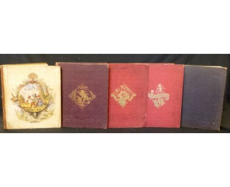 ROBERT MICHAEL BALLANTYNE "COMUS": 4 titles: THREE LITTLE KITTENS, London, Thomas Nelson &amp; Sons, 1857 [2nd edition], 8 co