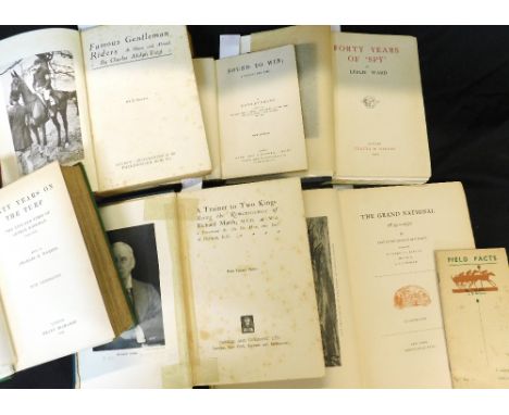 LESLIE WARD: FORTY YEARS OF "SPY", London, Chatto &amp; Windus, 1915, 1st edition, original cloth gilt + CHARLES ADOLPH VOIGT