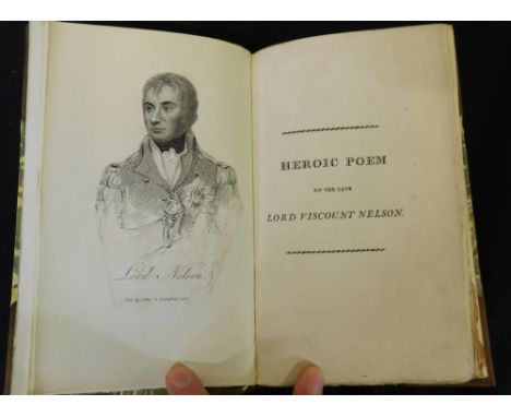 CAPTAIN STEPHEN ROALF: HEROIC POEM ON THE LATE LORD VISCOUNT NELSON WHEREIN ARE DESCRIBED THE PARTICULAR BATTLES OF THAT ILLU