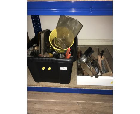 2 BOXES OF TOOLS
