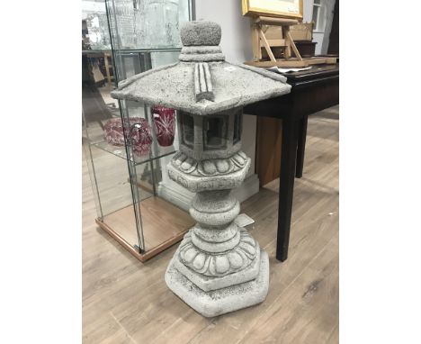 STONE PAGODA LANTERN