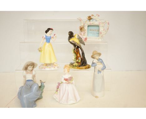 Royal Doulton disney princesses snow white &amp; a collection of other ceramics to include Nao 