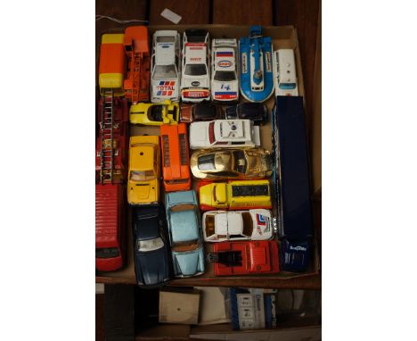 Collection of model vehicles, majority vintage corgi &amp; matchbox 