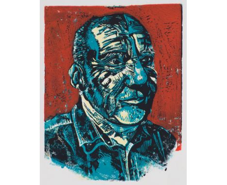 180x230mm Framed Lino-Print. ARTIST STATEMENT: As part of our Y10 coursework, we studied lino-printing and were asked to plan